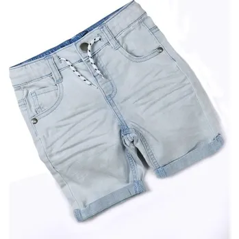 Chlapecké džínové kraťasy - Bílé 2