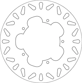 Brzda pro motocykl brzdový kotouč, NEWFREN PEUGEOT Looxor 50 2001-2006