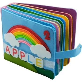 Látková naučná kniha pro děti