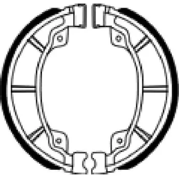 Auto-moto Brzdové čelisti FERODO 225129255 225129255