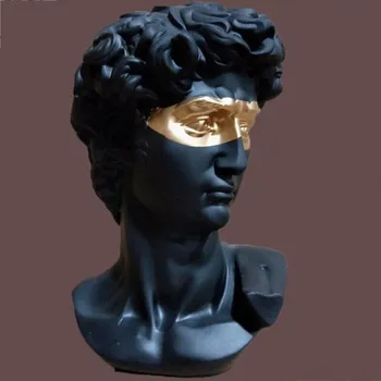 Socha busta H1139 černá 1