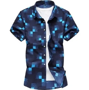 Pánská košile Pánská košile s krátkým rukávem F590 XXL 5