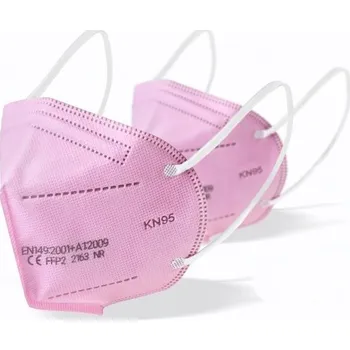 respirátor Respirátor FFP2 50 ks M508 růžová