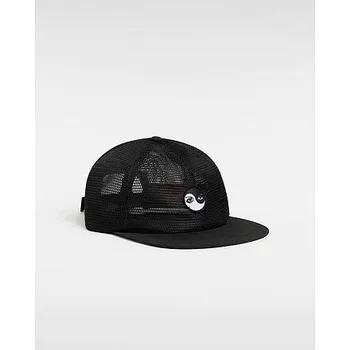 Kšiltovka Kšiltovka Vans SKATE YIN YANG EYES MESH 6-PANEL Black velikost O/S