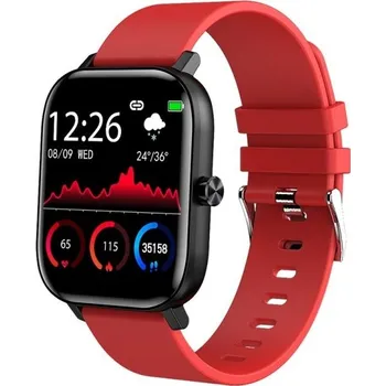 Chytré hodinky Pánské chytré hodinky K1217 červená