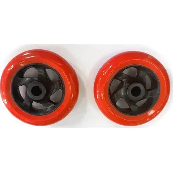 zvedák náhradní kolečko pro stojan na motocykl, Q-TECH (černo-červené) W05