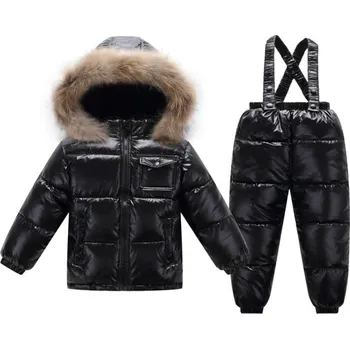 Dětský zimní nepromokavý set J2891 černá 6