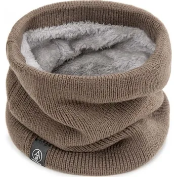 Šála Dětský zimní nákrčník D15 hnědá