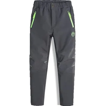 Dívčí kalhoty Dětské zimní kalhoty T2442 šedá 10