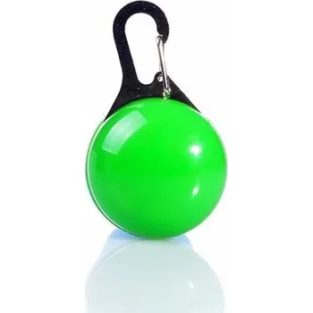 Obojek pro psa Svítící přívěšek na obojek zelená