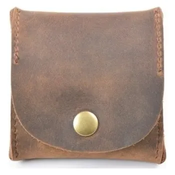 Peněženka Pánská kožená mini peněženka M622 hnědá