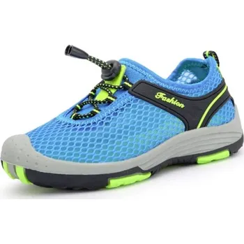 Dívčí obuv Dětské boty na léto světle modrá 34