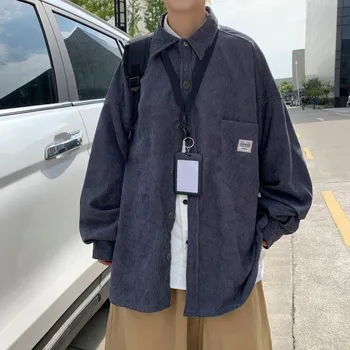 Pánská košile Pánská košile F465 tmavě šedá XL