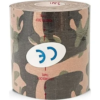 Tejpovací páska Tejpovací páska maskáčová 7,5 cm x 5 m armádní zelená