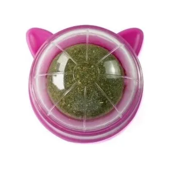 Hračka pro kočku Hračka s šantou kočičí tmavě růžová