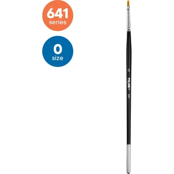 Umělecký štětec Štětec plochý MILAN č. 0 - 641