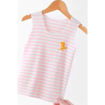 Dívčí tílko Dětské tílko B1645 růžová 3