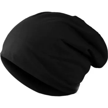 Pokrývka hlavy Jarní/podzimní unisex čepice J3496 černá