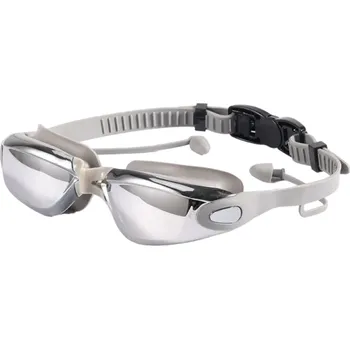 Plavecké brýle Sportovní plavecké brýle Brýle do vody se špunty do uší Plavecké brýle proti zamlžování 16 x 4 cm 3