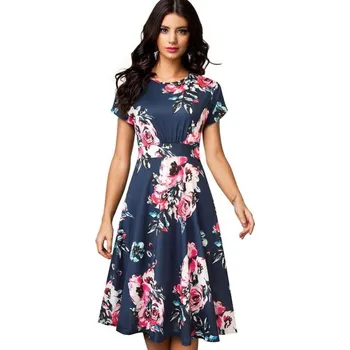 Dámské šaty Šaty s květinami Diana S