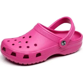 Pánské pantofle Gumové pantofle A1651 tmavě růžová 38