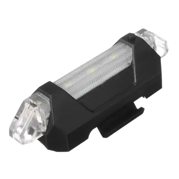 Cyklosvítilna LED zadní světlo na kolo Z371 bílá