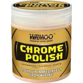 Pasta na leštění chromů, plastů a karoserie auta 100 g Leštící pasta na auto Drobné opravy lakovaných dílů Čištění a péče