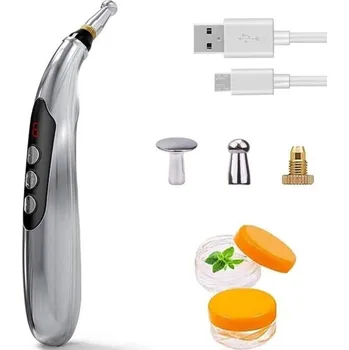 Masážní přístroj Akupunkturní pero 3v1