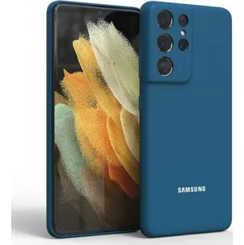 Pouzdro na mobilní telefon Silikonový ochranný kryt na Samsung Galaxy S20 FE 2022 B2042 modrá