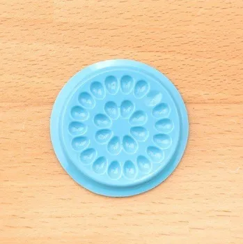 Lepidlo na řasy Paletka na lepidlo na řasy modrá 20 ks