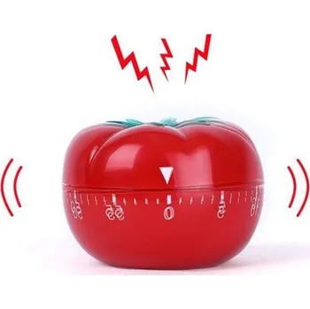 Kuchyňská minutka Mechanická minutka ve tvaru rajčete