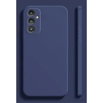 Pouzdro na mobilní telefon Silikonový kryt na Samsung A04 modrá