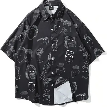 Pánská košile Pánská košile A3091 černá S