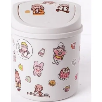 Odpadkový koš Stolní odpadkový koš N647 bílá