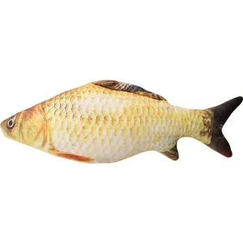 Hračka pro kočku Plyšová hračka pro kočky Ryba 20 cm Kousací hračka pro kočky Interaktivní škrabadlo a kousátko Měkký plyš pro kočky