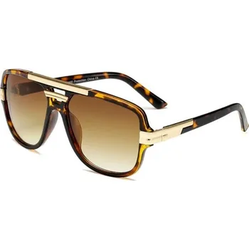 Pánské sluneční brýle E1939 leopardí