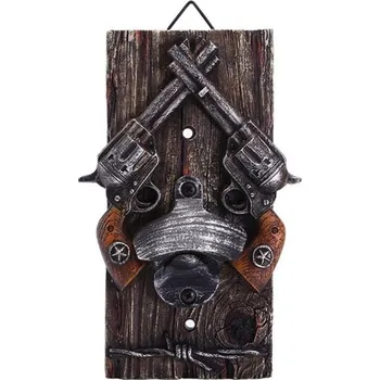 Otvírák Nástěnný otvírák s westernovým motivem