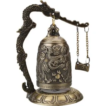 Tibetský zvonek s ornamenty