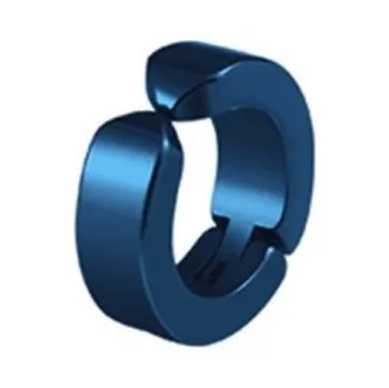 Náušnice Kruhové náušnice modrá 2