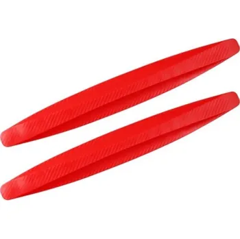 Lišta karosérie Ochranné lišty na auto 2 ks červená