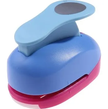 Děrovačka Děrovačka kolečka o průměru 50 mm Kruhový děrovač papíru Raznice kruhu na papír Výsekový strojek na papír 11 x 7,8 x 6,9 cm