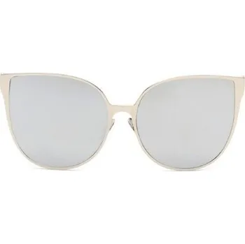 Sluneční brýle Moderní sluneční brýle Cat Eye J2923 stříbrná
