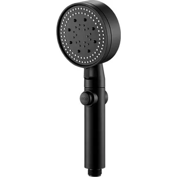 Sprchová hlavice Vysokotlaká sprchová hlavice černá