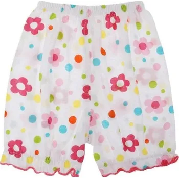 Dívčí kraťasy s potiskem květin 12-24 měsíců