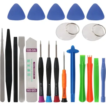 Sada nářadí Sada nářadí pro opravu elektroniky 21 ks Nářadí na jemnou mechaniku Profesionální sada pro opravu telefonů a jiné elektroniky