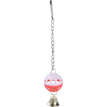 Hračka pro ptáka Závěsná hračka s míčkem pro ptáky