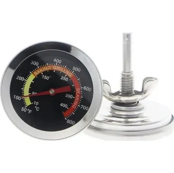 Meteostanice Teploměr do udírny a na gril 10 - 400 °C