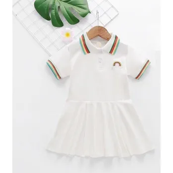 Dívčí šaty Dívčí šaty N431 bílá 3