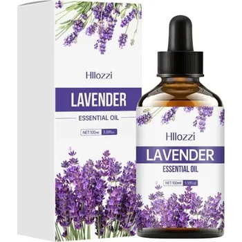 Vonný olej Rostlinný esenciální olej s vůní levandule 100 ml Hydratační masážní olej Přírodní péče Aromaterapie Relaxace Zklidnění Vůně levandule