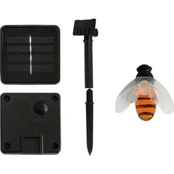 Zahradní dekorace Solární světelný dekorační řetěz včely 5 m